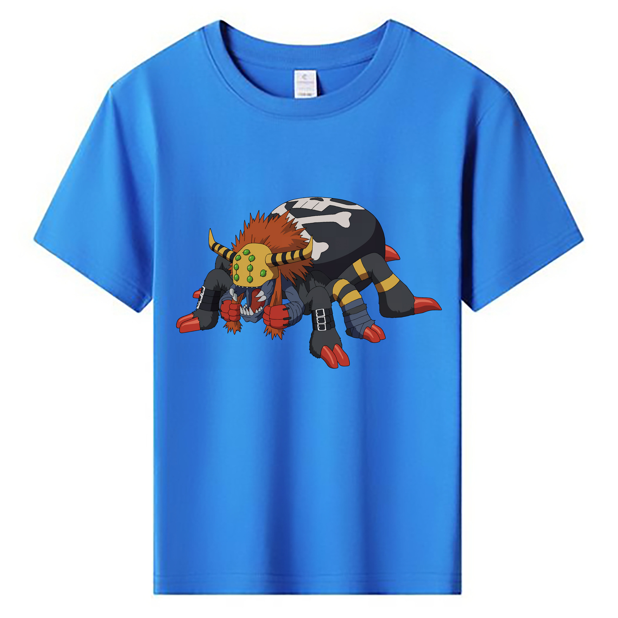 （画像用） Digimon デジタルモンスター/デジモン 綿100％キッズTシャツ（フロントプリント）